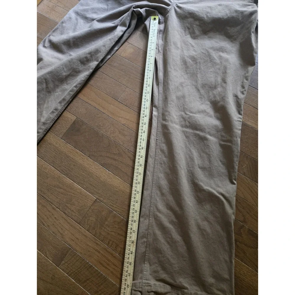 Duluth Trading Co Men's 44x34 Flex Firehose Pants Brown EUC
